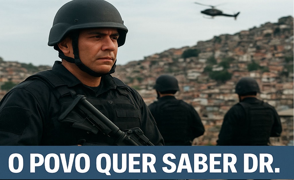 Declaração detalhada de um delegado sobre inteligência policial e operações em áreas conflagradas.