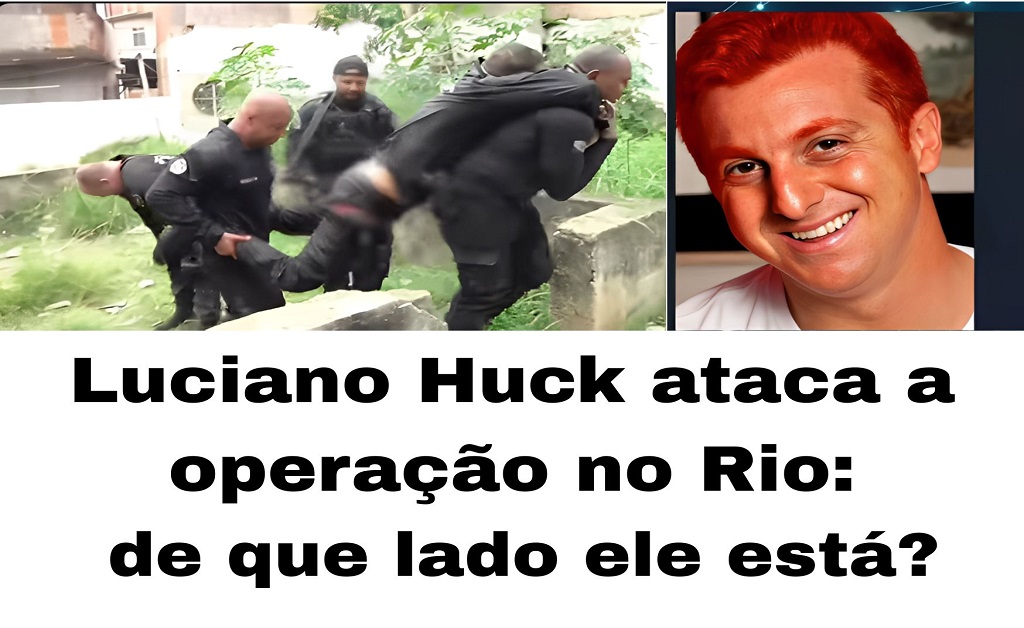 Análise crítica sobre a postura do apresentador diante da operação no Rio: espetáculo televisivo versus o custo humano real nas favelas.